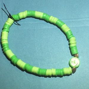 Lime smile bracelet